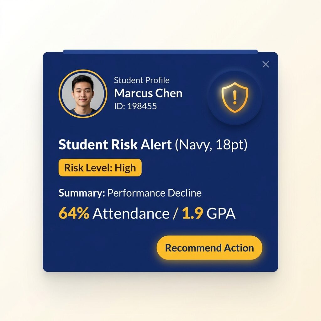 CampusFaro Alert Notification UI